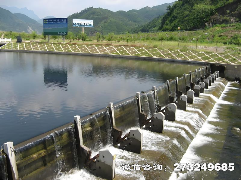 海原县湖泊景观钢坝