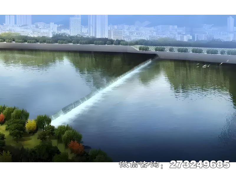 将乐县湖泊生态调控坝