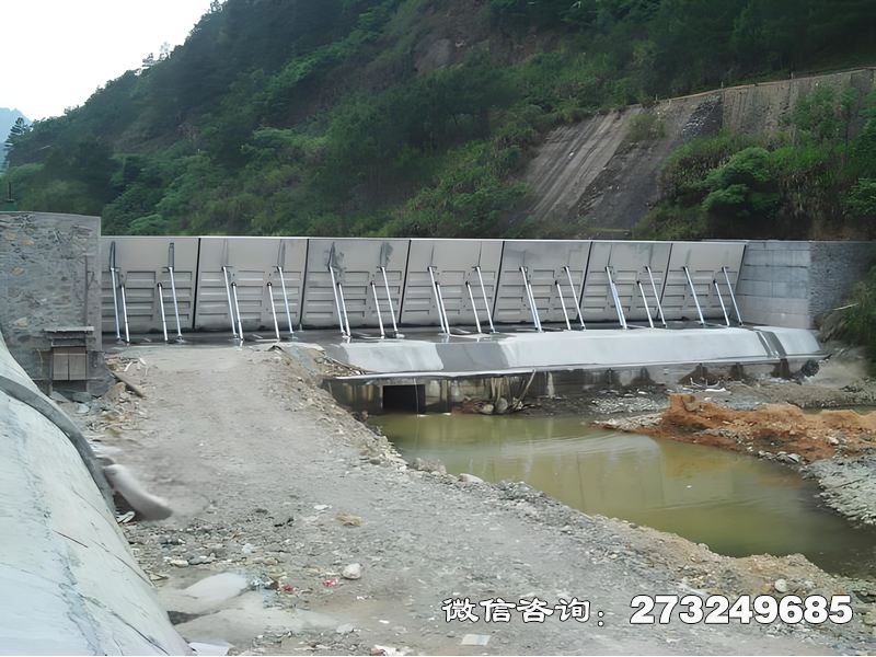 南丰县城市水系钢坝闸
