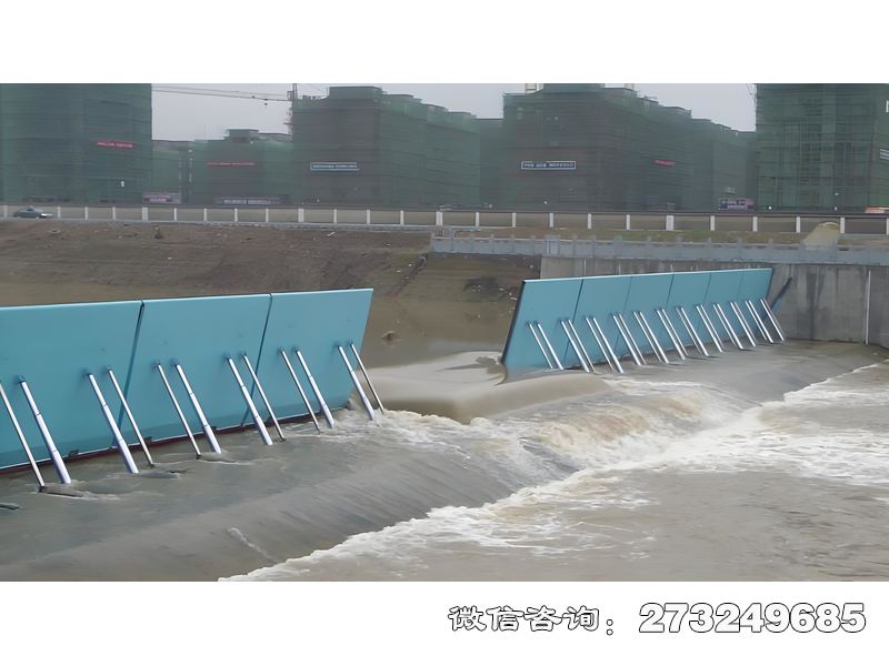 银州城市河道生态岸线坝