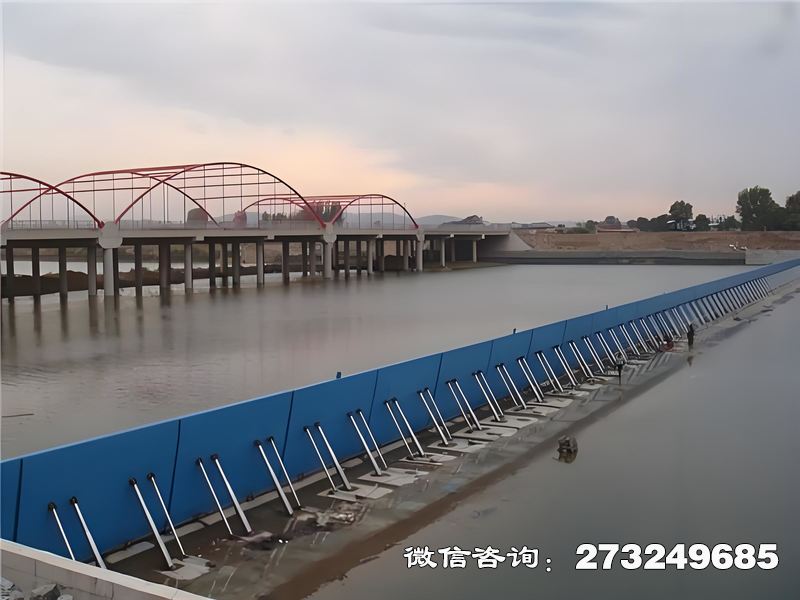 银州灌区渠道节制坝