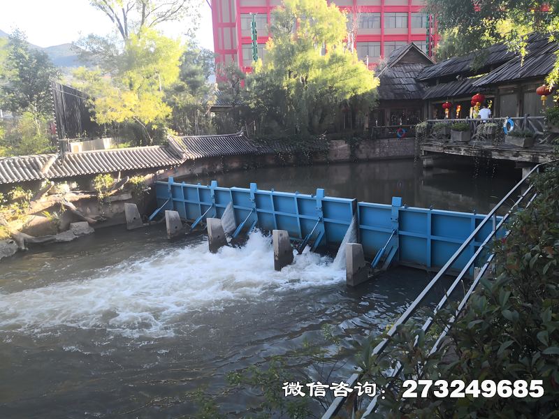银州调水工程分水坝