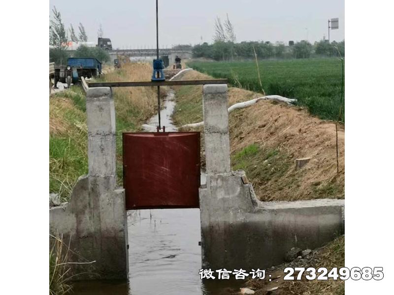 西乌珠穆沁旗小渠道铸铁闸门